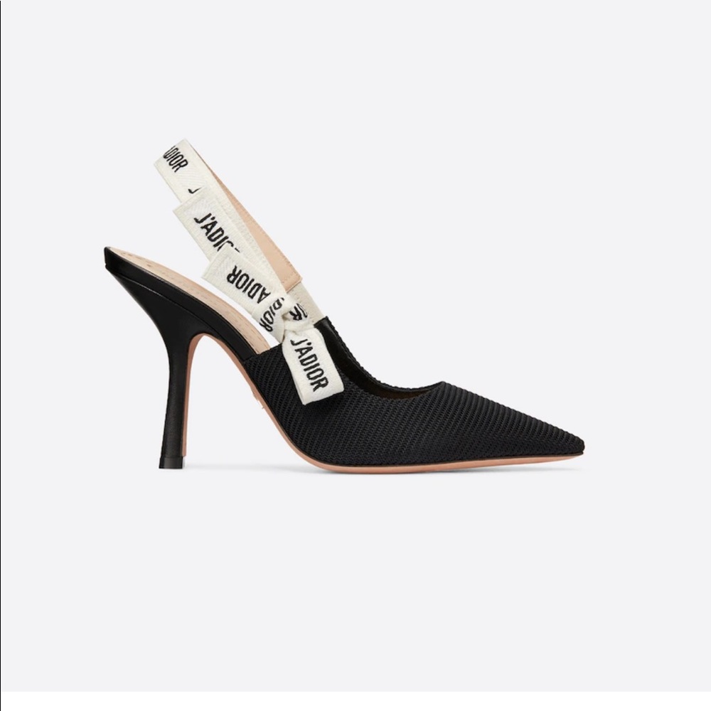 Black Dior heels